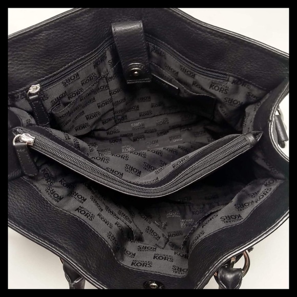 Michael Kors Hamilton East West Satchel Black - Picture 7 of 10